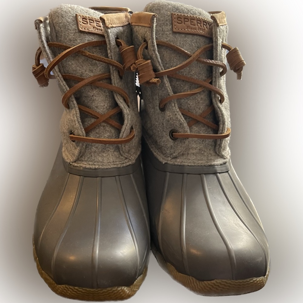 Sperry saltwater wool boots